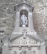 La Vierge de l'ancienne cole des filles