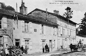 La maison o naquit Jacques d'Arc