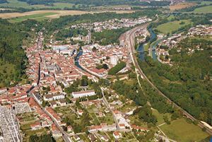 Vue arienne de Joinville