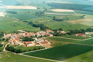 Vue arienne de Germay