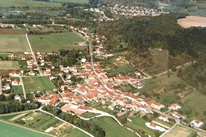 Vue arienne de Suzannecourt