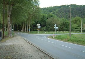 Entre de Thonnance-les-Joinville (carrefour D960-D427)