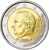 2 euros face du Belgique %282%E8me s%E9rie%29