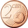 2 centimes face commune
