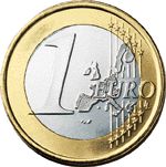 1 euros face commune