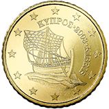50 centimes face Chypriote