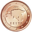 1 centime face Estonienne