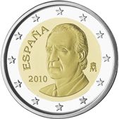 2 euros face du Espagne %282%E8me s%E9rie%29