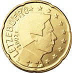 Face luxembourgeoise de 20 centimes