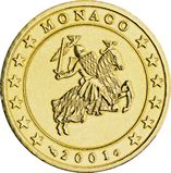 Face mon�gasque de 50 centimes