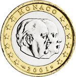 Face mon�gasque de 1 euro