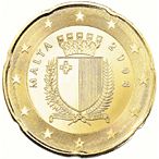 20 centimes face Maltaise