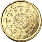 Face portugaise de 20 centimes