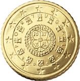 Face portugaise de 50 centimes