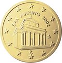 Face Saint-Marin de 10 centimes