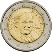 2 euros face du Vatican %283%E8me s%E9rie%29