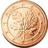 5 centimes face allemande