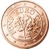 5 centimes face autrichienne