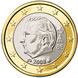 1 euro face du Belgique (2ème série)
