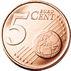 5 centimes face commune