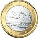 1 euro face finlandaise