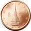 2 centimes face italienne