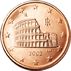 5 centimes face italienne