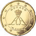 20 centimes face du Monaco (2me srie)