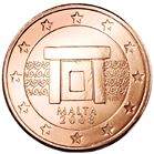 5 centimes face Maltaise 5 centimes face Maltaise