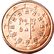 1 centime face portugaise