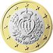 1 euro face saint-marinaise