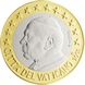 1 euro face du Vatican (1ère série) 1 euro face du Vatican (1ère série)