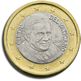 1 euro face du Vatican (3ème série) 1 euro face du Vatican (3ème série)