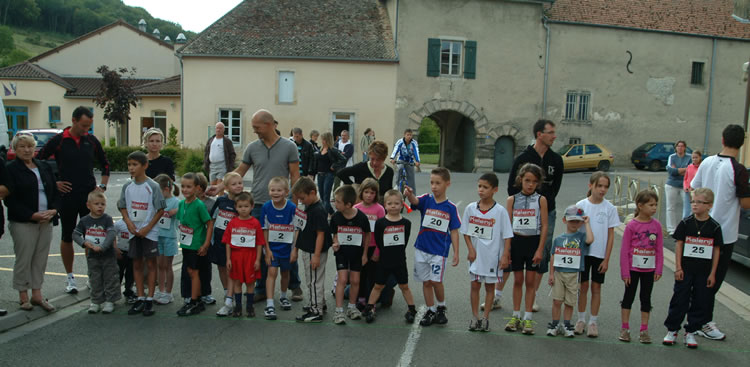 Départ de la course eveil Départ de la course eveil