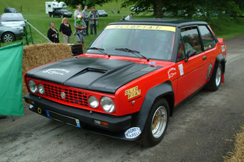 Une Fiat 131 Abarth