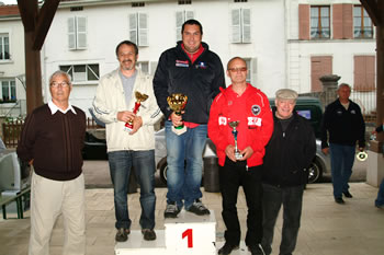 Les plus rares : 1-Sbastien POIVEY sur Nova Sterling, 2-Christian CHALOPPE sur TVR et 3-Daniel THILL sur R8 Gordini