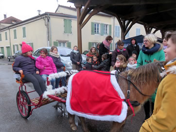 Le P�re No�l en cal�che