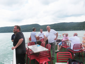 Sur le lac de Vouglans