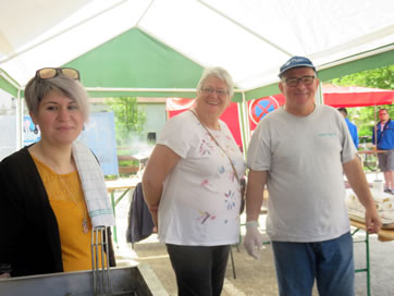 On se pr�pare � la buvette