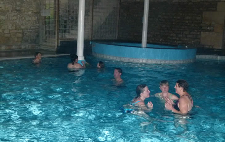 La GV � la piscine