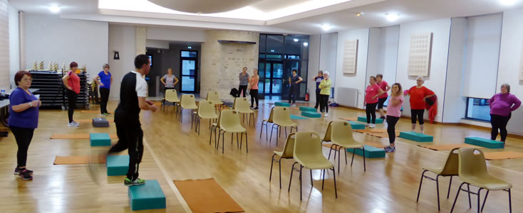 Le coatch en d�monstration... !