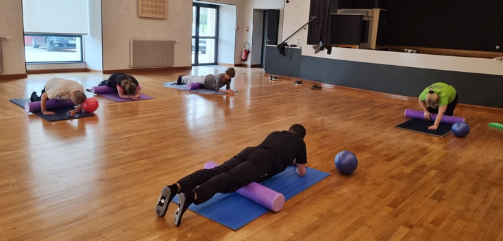 Une s�ance de pilate