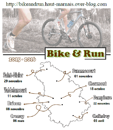 Inscription au chalenge Bike & Run 2015-2016