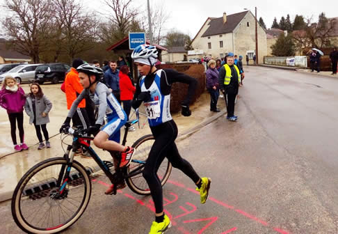 Arthur et Jules en course !