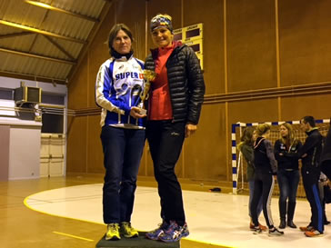 Nathalie Hornbeck et C. Pintat, vainqueurs vtrans dames