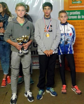 Podium des jeunes