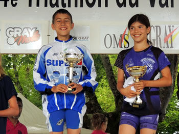 Malo sur le podium, 1er Pupille