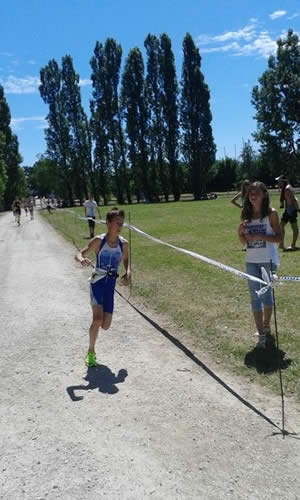 Malo Billaudel en fin de course  pied