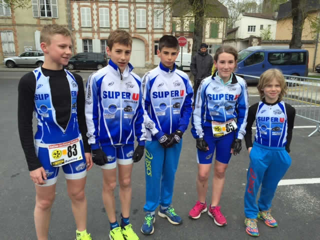 Les jeunes de Poissons Triathlon