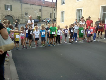 Le dpart du 500 m